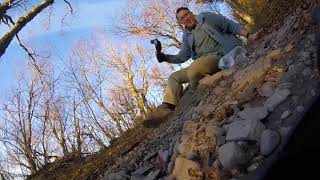 Jay Creature Hiking Slip And Fall On Hunter Mountain