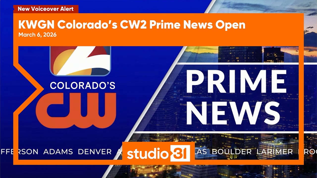 KWGN Colorado's CW2 Prime News Open, 3/6/2026 (New Voiceover) - YouTube