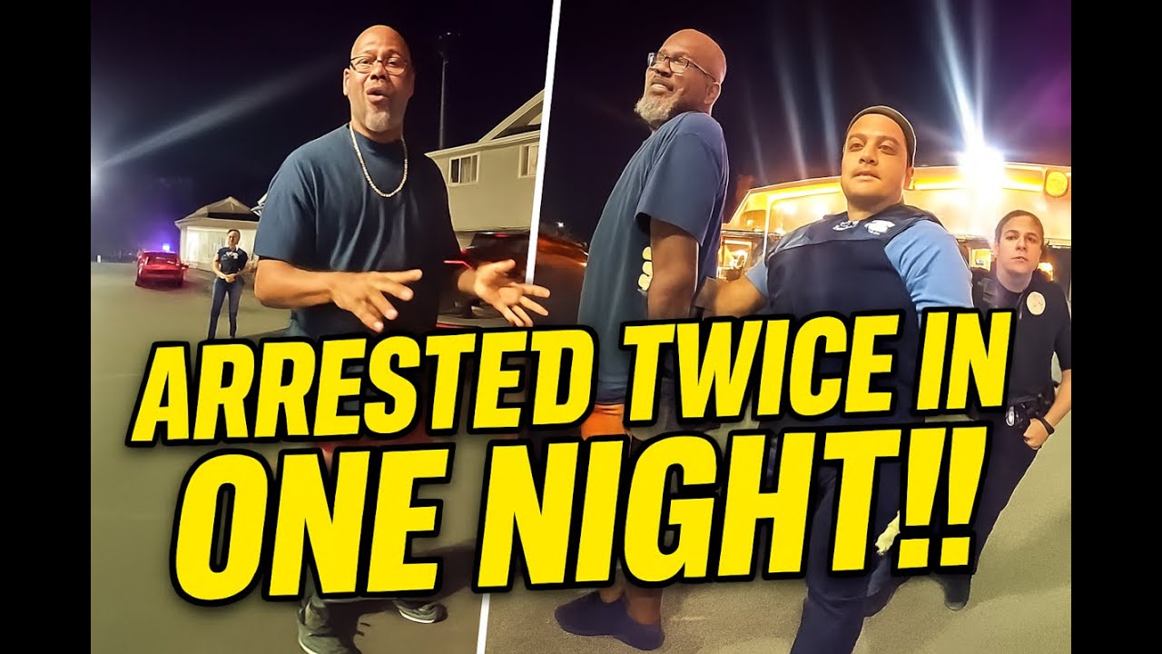 Man Arrested Twice in ONE NIGHT – Full Police #bodycam Video - YouTube