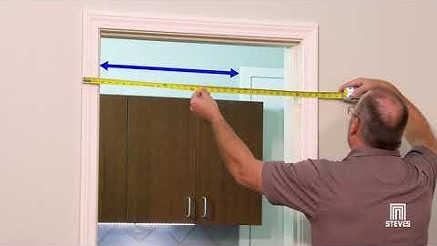 Measuring for your Barn Door with Steves & Sons