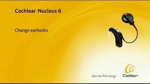 Change earhooks - Nucleus 6