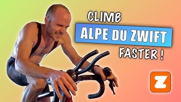 How to Climb the Alpe du Zwift FASTER! 📈 Zwift Cycling Tips and Tricks Tutorial