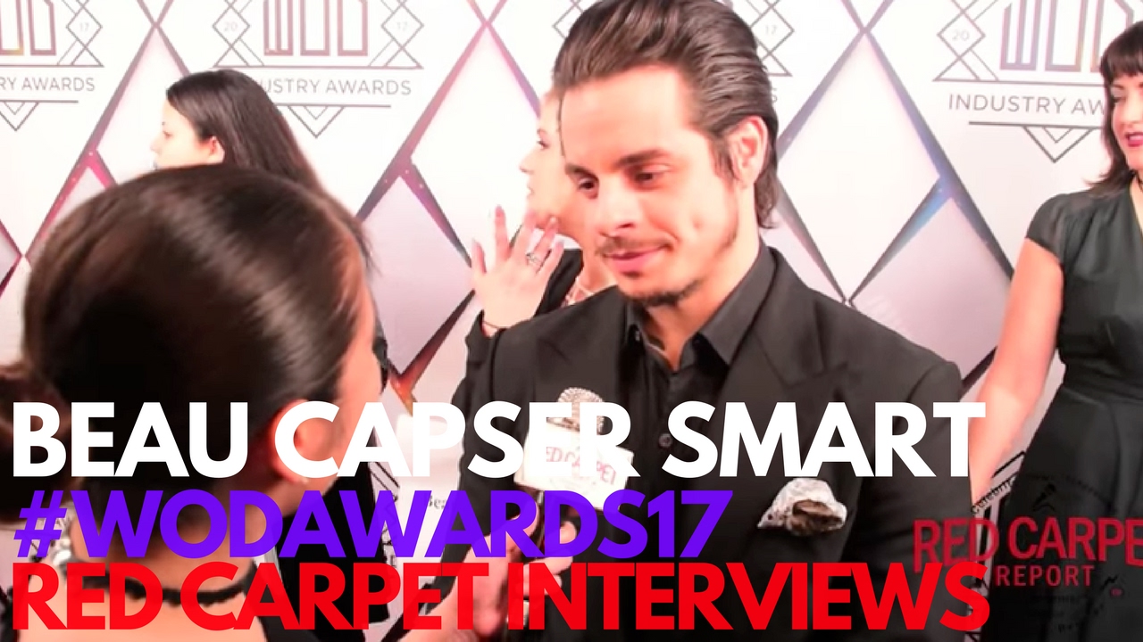 Beau Capser Smart interviewed at the 7th Annual World of Dance Industry Awards 