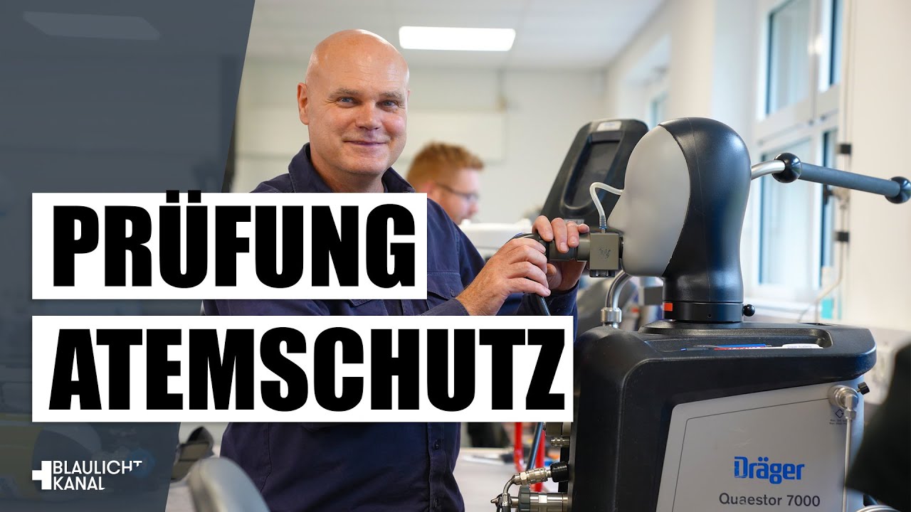 Lebenswichtig: Prüfung von Atemschutzgeräten!