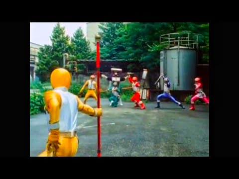 Dairanger Kazu Vs Evil Dairanger 