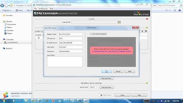 MetaMiner 5   Installation