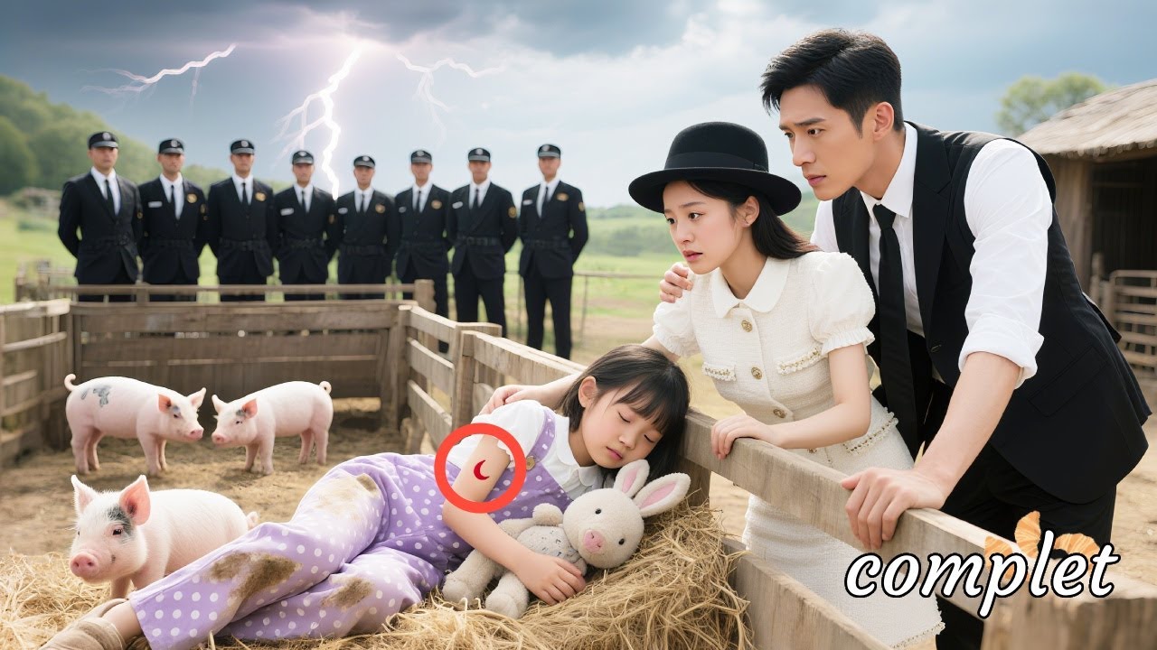 La pauvre fille dort dans une porcherie!PDG voit sa tache de naissance et reconnaît sa fille perdue!