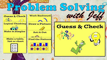 Guess and Check | Primary Math Problem Solving Strategy