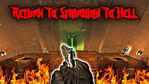 Call of Duty: World at War - Zombies - Return To Stairway To Hell (Custom Map Zombies)