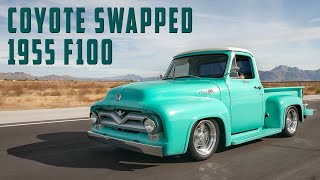 Coyote Swapped 1955 F100 | A Drive Along Through the Arizona Mountains