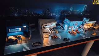 (4K UHD)Magic City 1:64 SCALE DIECAST DIORAMA JAPAN (4K UHD)Magic City 1:64 SCALE DIECAST DIORAMA JAPAN