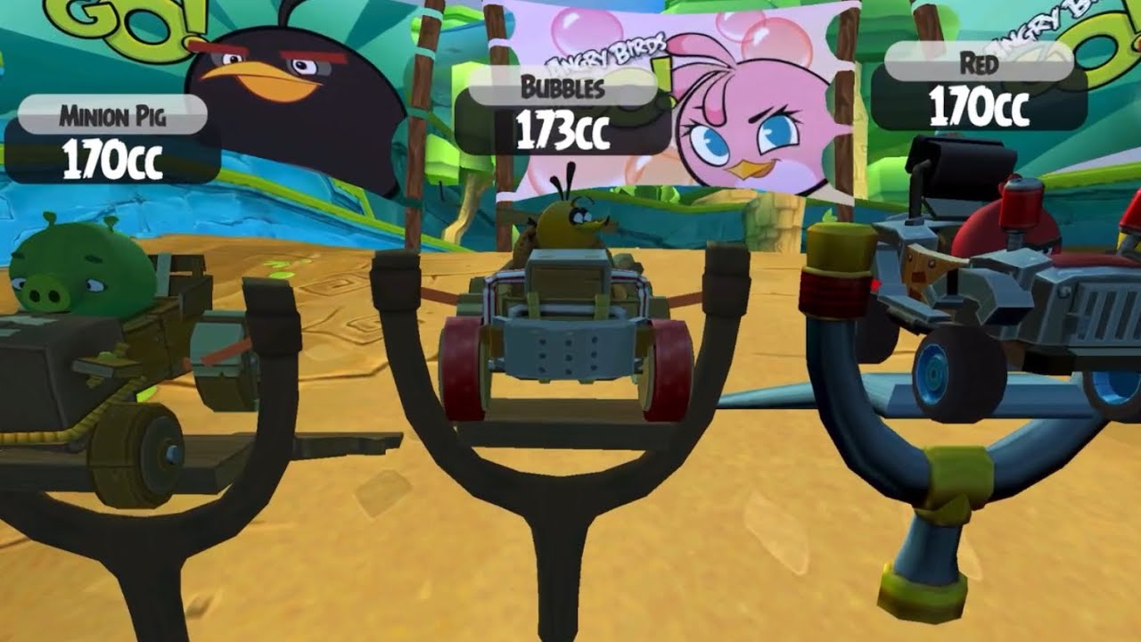 Angry Birds Go! | Racing With The Bois - YouTube