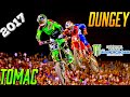 ELI TOMAC VS RYAN DUNGEY - 2017 SUPERCROSS