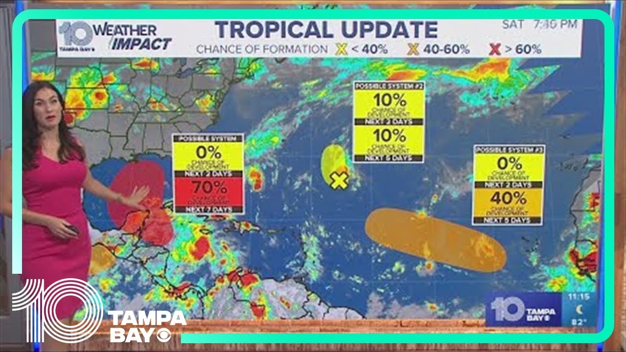 Tracking the Tropics: Disturbance in the Gulf has 70% chance for ...