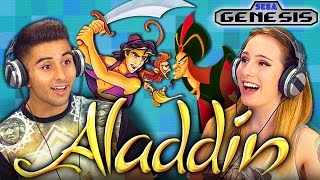 ALADDIN (SEGA GENESIS) (Teens React: Retro Gaming)