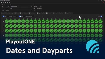 PlayoutONE: Dayparting & Run Dates