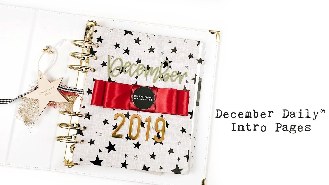 December Daily ® 2019 | Intro & Set Up | Felicity Jane