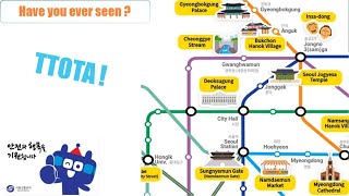 [Travel guide] Metro Apps for foreigner(TTOTA SUBWAY), you have to keep it before go to seoul