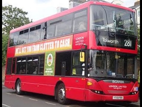 Route 281 - From Hounslow Bus Station to Tolworth Tower