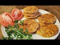 Лепешки из красной чечевицы и овощей в духовке/Oven Roasted Red Lentil and Vegetable Cakes
