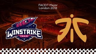 Winstrike vs Fnatic @Inferno | CSGO Highlights | FACEIT Major: London 2018 (13.09.2018)