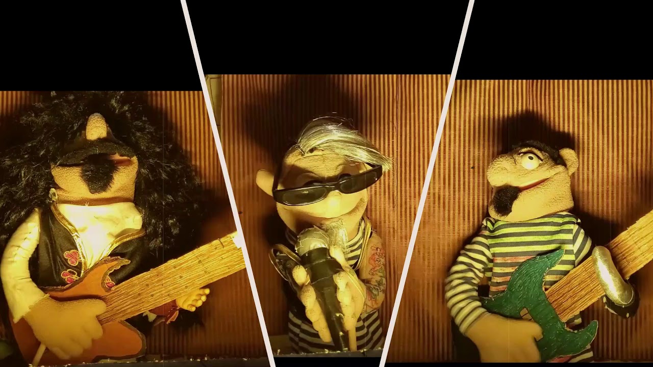 Lightning Strikes Again Puppet rock band Puppets in Chains YouTube