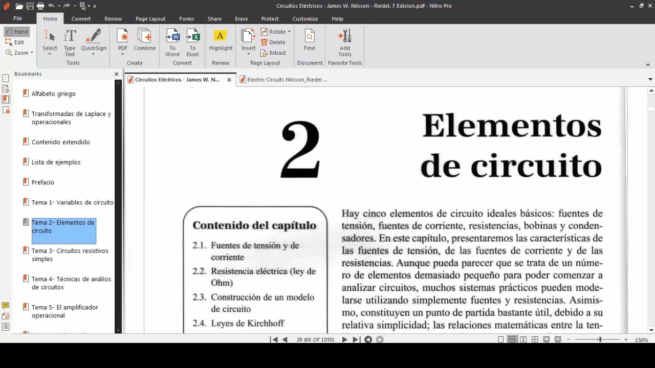 Circuitos Eléctricos. James W. Nilsson - Riedel. 7 Edición