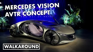 Mercedes Vision AVTR concept walkaround