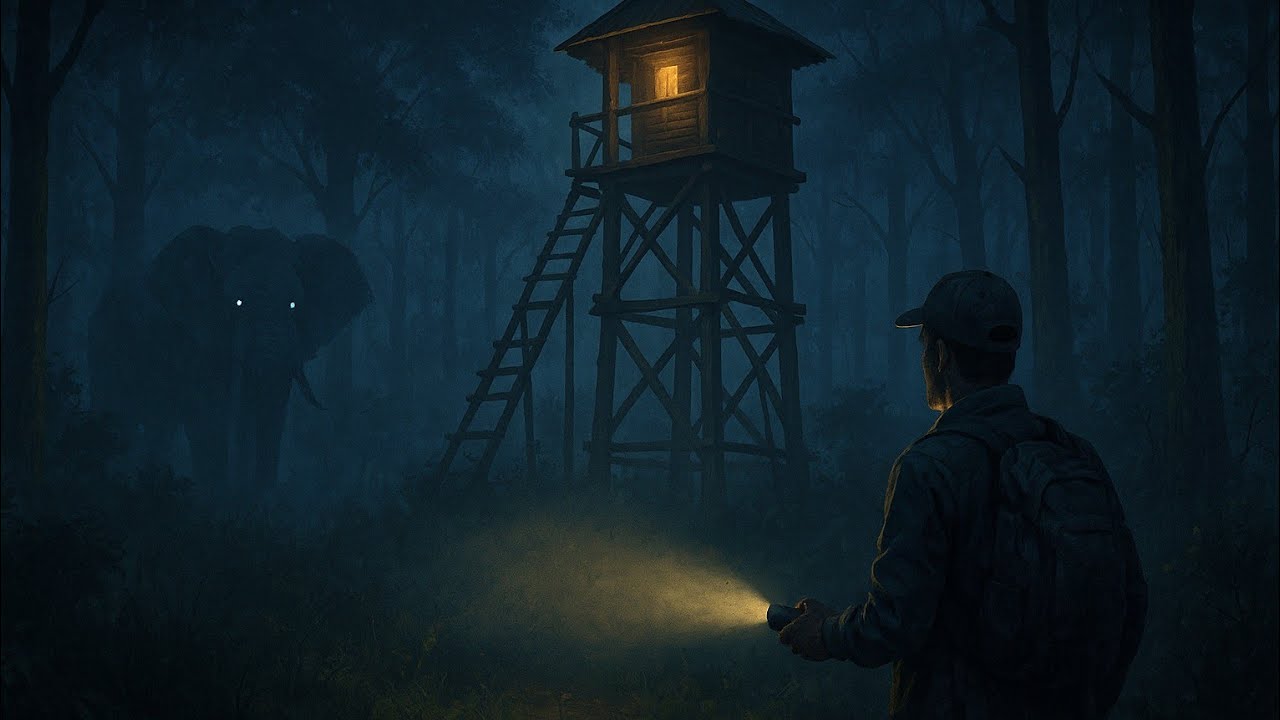 कॉर्बेट के जंगल में रात का ट्रेक | हाथी निगरानी मचान | पाखरो गेट के पास फार्महाउस में रात ! Corbett