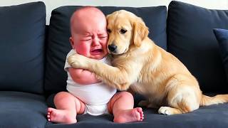 Try Not To Laugh: Cute Baby & Dog Moments 🤣 Funny Baby Videos | Baby Vibes screenshot 3