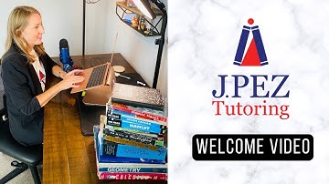 JPEZ Tutoring Website Welcome Video 2021
