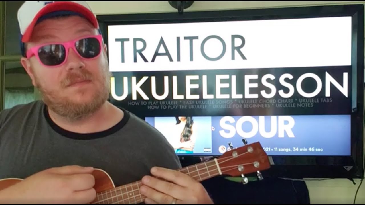 traitor by Olivia Rodrigo - Ukulele - Guitar Instructor