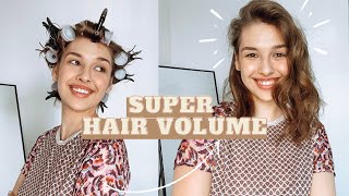How to add volume to hair with rollers? | Babyliss hot rollers