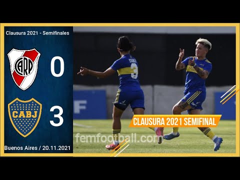 [0-3] | 20.11.2021 | River Plate Femenino vs Boca Juniors Femenino | Torneo Clausura 2021 Semifinal