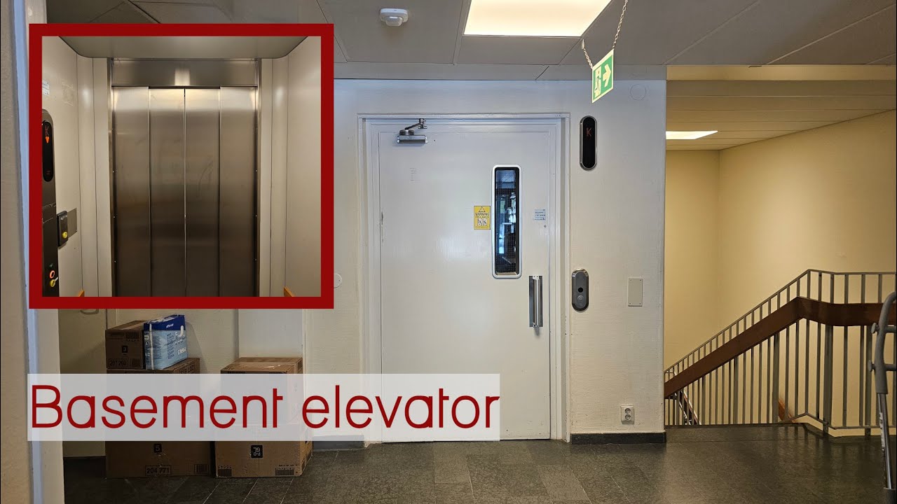 1968 ASEA Graham Hydraulic Elevator m Sorsele Health Center Sweden 1968-asea-graham-hydraulic-elevator-m-sorsele-health-center-sweden