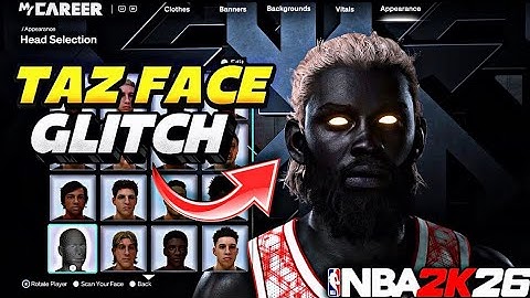 *NEW* HOW TO GET TAZ FACE GLITCH AFTER PATCH IN NBA 2k26!