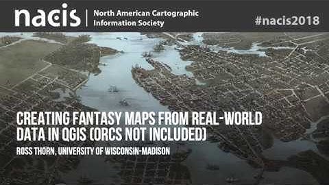 Creating Fantasy Maps from Real-World Data in QGIS (Orcs Not Included)