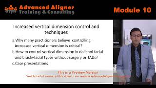 AATC Module #10 Demo   High vertical dimension control and techniques 1