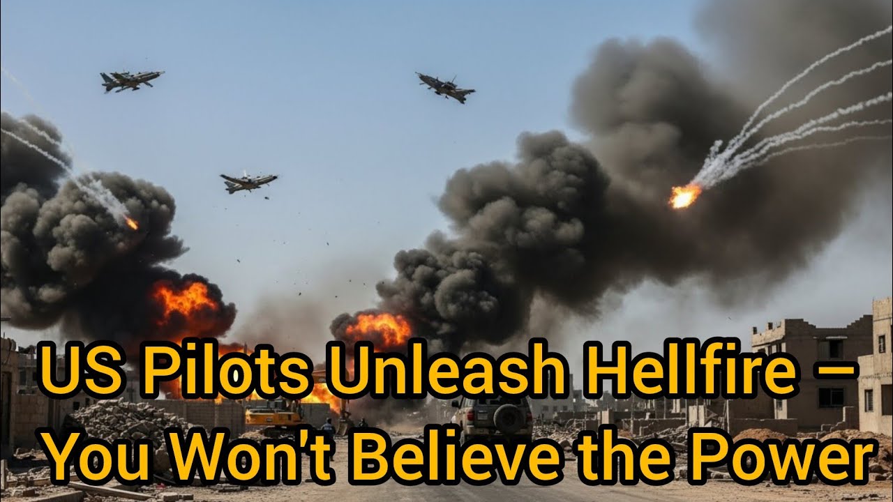 US Navy Jets Unleash Hell: Epic Destruction of Enemy Ground Targets