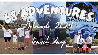 @68Adventures Travel Day | Holiday Reveal | World Quest Resort | DisneyWorld Orlando