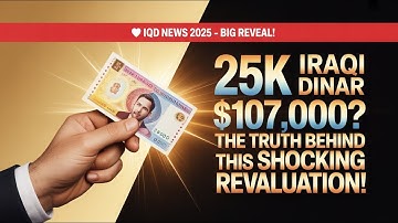 💥25.000 Iraakse dinar ter waarde van $ 107.000?! De waarheid over de herwaardering van de IQD in ...