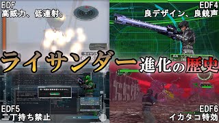 【地球防衛軍6】【EDF 歴史】レンジャー伝家の宝刀　礼賛・進化の歴史【ゆっくり解説】【地球防衛軍5】【地球防衛軍4.1】【地球防衛軍3】【地球防衛軍2】【THE 地球防衛軍】