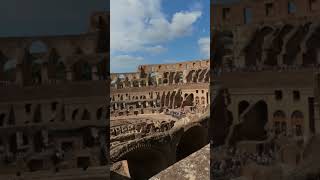 Colosseum Roma Italy #travelvlog #travel #rome #italy