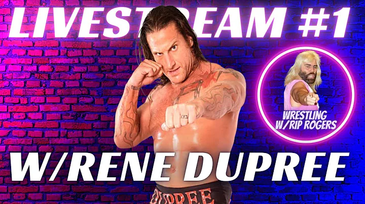 Rene Dupree Livestream #1 | Wrestling with Rip Rog...