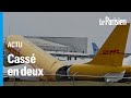 Un Boeing 757 se brise en deux lors d