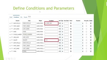 Oracle BI Publisher #BIP5 - Create Data model by SQL Query - Query Builder
