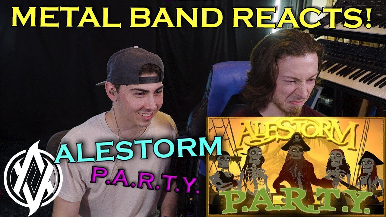 Alestorm - P.A.R.T.Y. REACTION | Metal Band Reacts!