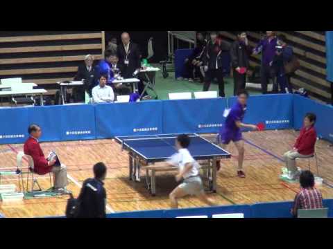 2013Tokyo Open Shiono vs Okada, Table Tennis