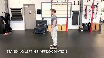 STANDING LEFT HIP APPROXIMATION