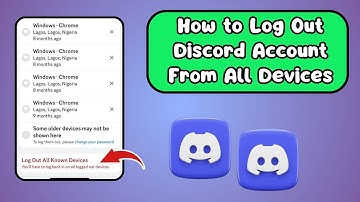 How to Log Out Discord Account From All Devices